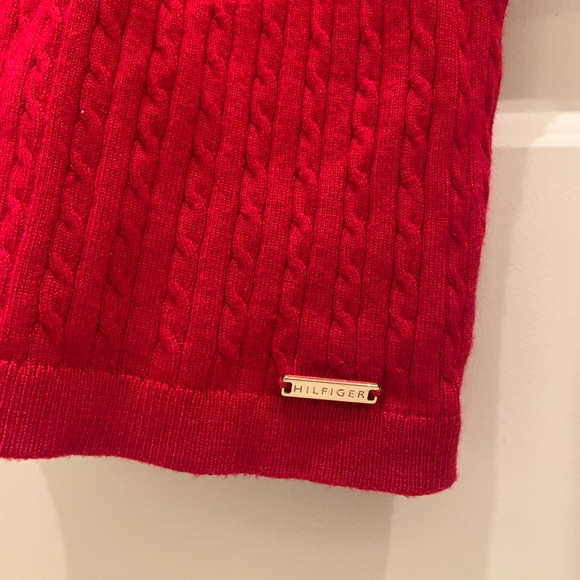 Tommy Hilfiger Red Knit Sweater - Picture 4 of 6